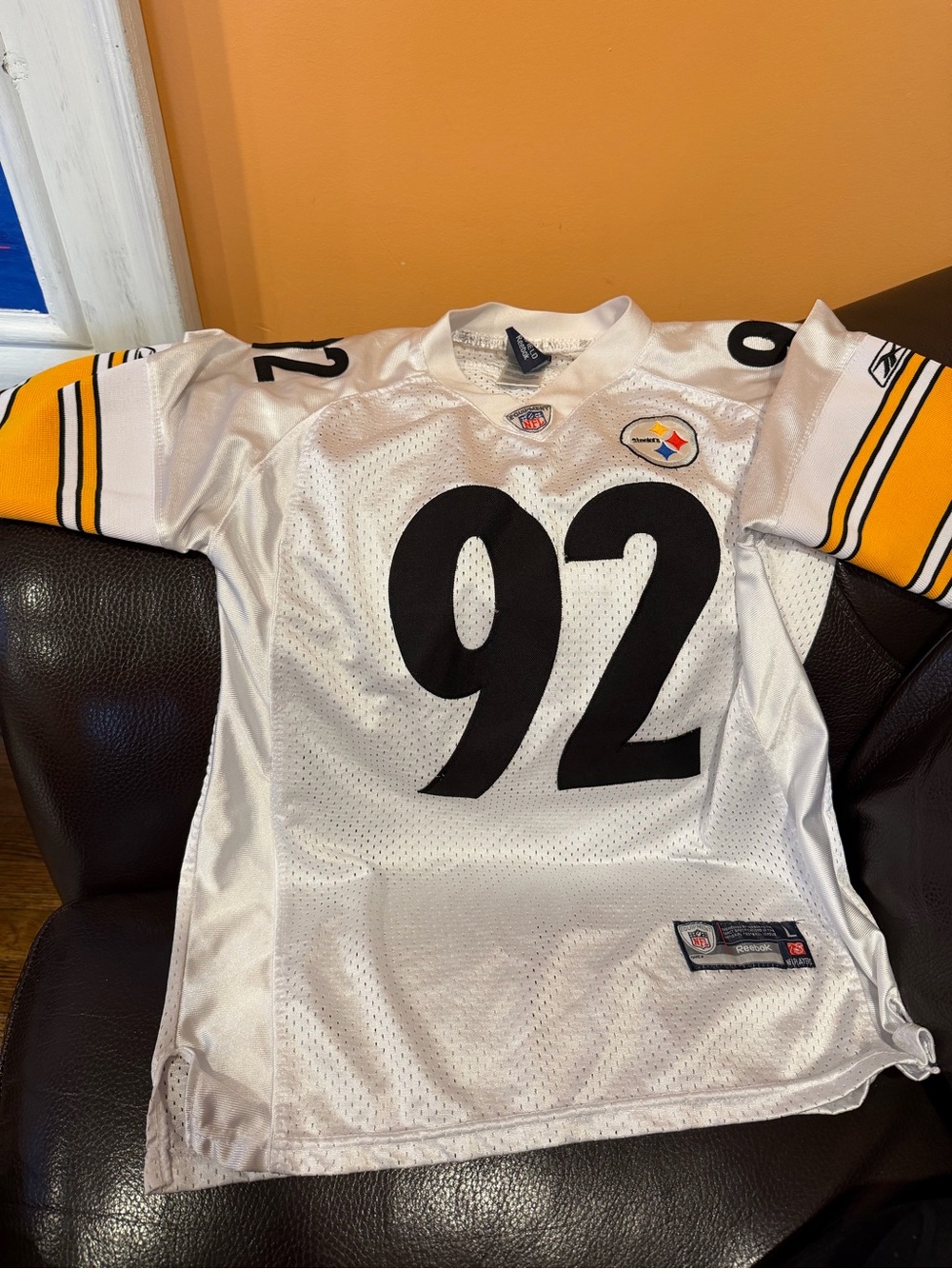 Kids large NFL Reebok Mesh Jersey